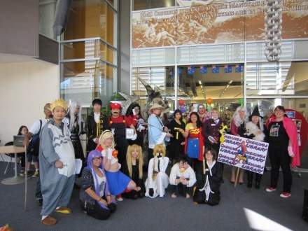 Cosplay at Onehunga Library, Auckland