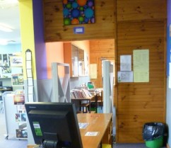 Foyer at Parkes High School Library