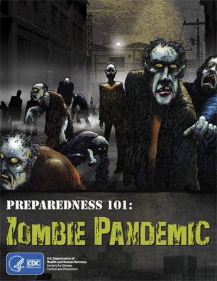 Preparedness 101: Zombie Pandemic comic from CDC