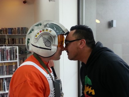 A hongi with the Rebel Alliance