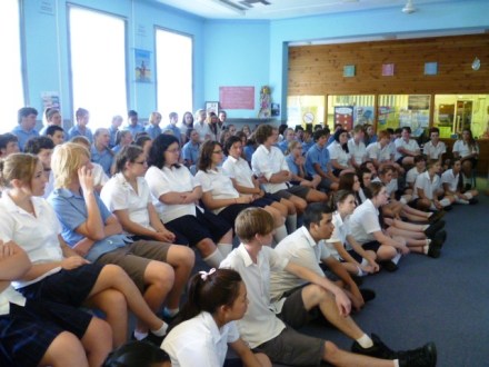 Audience for Martyn Pedler's talk