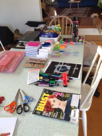 Prepping goody bags for XXUnmasked