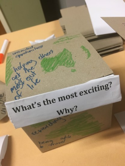 Student presentation from Griffith Occupational Therapy orientation week